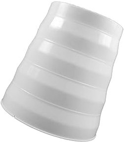 UKCOCO Adaptador de Ventilación para Campana Extractora, Reductor de Conducto Plástico 140-180 Mm, Juego de 3 Piezas, Piezas de Cocina para Conexión y Escape Doméstico