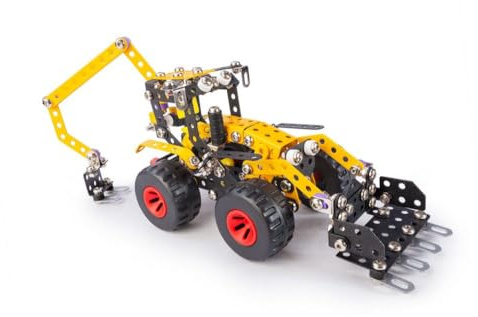Constructor Pro Noah - Set di costruzione in metallo - 434 pezzi - Veicolo multiuso da montare - Cofanetto esperto da 8 anni