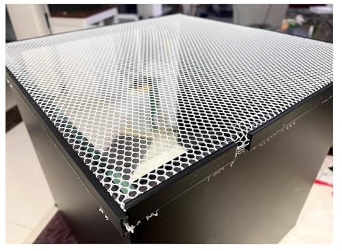 Aquariumdeckel Aquarium-Deckel, magnetische Aquarium-Abdeckung, verstellbare Größe, rechteckige Terrarium-Abdeckungen, Aquarium-Abdeckung, DIY-Sprungschutznetz, Aquarium-Deckel(L59.1xW19.7in/150x50cm)