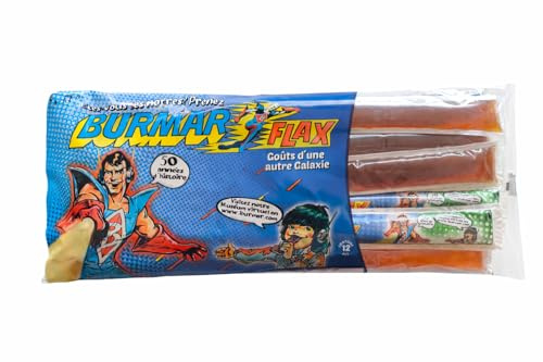 Polos flax Burmar, polos Galaxy Burmar Flax Galaxy. Sin gluten y sin lactosa. (6 Bolsas 12 uinidades de 70ml)