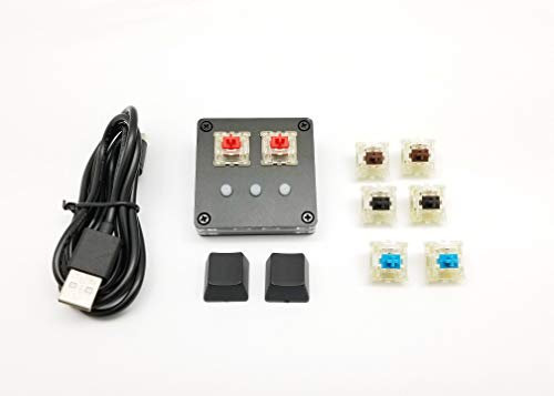 NONO Pro-Version Keyboard para OSU (Interruptor DIY DIY Cherry 4 pares) Rhythm Teclado de juegos