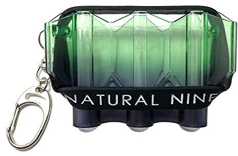 L-Style - Krystal Flight Case - N9 Twin Color Farbe Grün - Schwarz