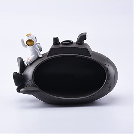 MESURE Vaciabolsillos Moderno,Soporte para Cuenco De Dulces,Vaciabolsillos Recibidor,Contenedor De Artículos Diversos Clave,Vaciabolsillos Moderno Almacenamiento de Teléfono Joyería (Color : Gray)