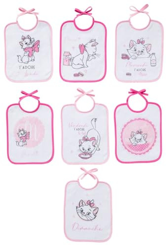 BabyCalin - Disney Lot de 7 bavoirs naissance