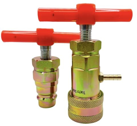 Das originale hydraulische Schnellkupplungs-Druckentlastungswerkzeug 1,27 cm Ag/Pioneer/Poppet-Größe passt für Modelle von Kubota, John Deere und anderen kompakten Traktoren