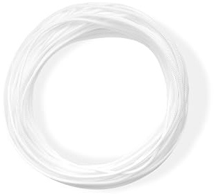 Realm Roman Blind Cord 2mm String For Austrian Festoon Cording (White, 20m) | For Austrian Festoon Cording