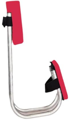 Ronyme Kniesitz für die Gartenarbeit, Kniekissen Gartenarbeit Kniestuhl aus Metall, Tragbare Kniepolstersitze für die Arbeit auf dem, 6,1x10x18,3Zoll,ROT