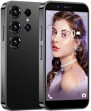 CatCalls Mini Phone 4G Unlocked 3.0'' Touch Screen Compact Mobile Phone for Kids & Students 2000mAh Battery Cell Phone with Dual SIM Quad Core Face ID//Bluetooth/GPS 3GB+32GB Memory (black)