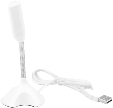 Microfono a condensatore USB, microfono per PC, microfono a condensatore da tavolo Plug & Play, compatibile con riduzione del rumore, microfono USB per la riduzione del rumore, forniture audio per la