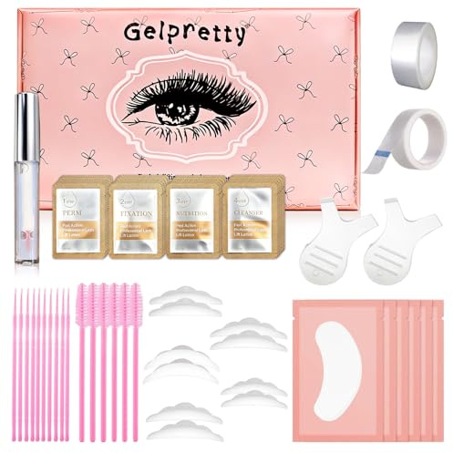 Kit Rehaussement De Cils, Rehaussement Cils Pour DéButants, Perming Wave Kit D’extensions De Lash, Recourber Longue DuréE, Pour Un Usage En Salon Et à La Maison