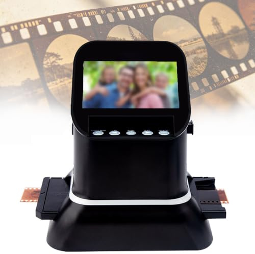 Scanner Portatile Per Pellicole Con Uscita Hdmi, Converte Pellicole 110, 126 E 135 Senza Dispositivi Aggiuntivi, Per Conservare Ricordi Fotografici