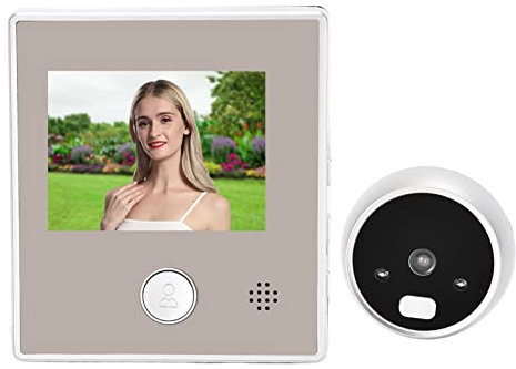 Spioncino, Spioncino Digitale Porta Blindata Spioncino Digitale Elettronico Per Porta Blindata Con Visione Notturna a Infrarossi HD Grandangolare 135 ¡ã Impermeabile