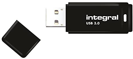 Integral 512GB Schwarzer USB 3.2 Gen 1 Super Speed Schneller Speicher-Flash-Laufwerk