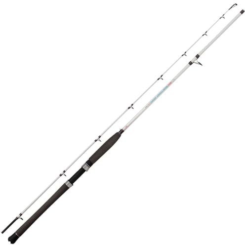 Rhino Premium Power Wizard 2 SEC Meeres-Angelrute (Trolling) Schlepp-Angel für das Angeln auf Starke Meeresräuber-Bootsrute, Diverse, 2,10 m