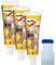 3x Molto Holzkitt 75 g Set Reparaturspachtel (Eiche Hell)