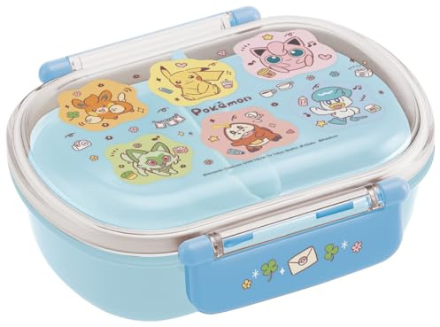 Skater QAF2BAAG-A Bento Box, 360 ml, Pokemon Joyful antibatterico, per bambini, prodotto in Giappone