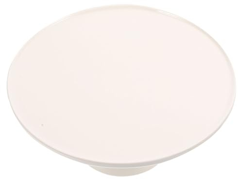 Beavorty Supporto per Cupcake e Alzata Torta in Ceramica Rotonda, Piatto Dessert Base Robusta per Feste e Tavoli di Dolci Natalizi