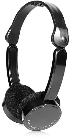 Dioche Écouteurs Filaires 3,5 Mm Écouteurs Supra-Auriculaires Filaires 3,5 Mm – Casque de Sport Pliable Léger avec Un Son de Haute qualité, Parfait pour Les Enfants et Les Adultes | Compatible avec