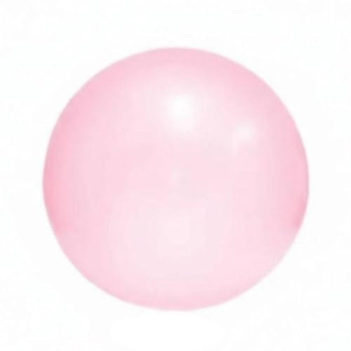 predolo Pelota de Burbujas de Agua Resistente a Roturas Globo Enorme Rellenable Reutilizable Pelota Transparente Inflable para Jardín, Parque, Rosa, Extragrande 110