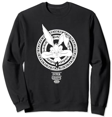 Looney Tunes Wile E Svper Genivs Sudadera