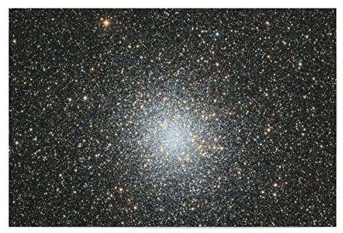 artboxONE Poster 120x80 cm Galaxy Kugelsternhaufen - Bild sternhaufen Astronomie Astronomy