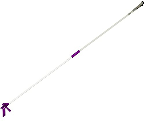 Luxet Strumento di presa extra lungo in alluminio a ventosa, 203,2 cm, pinza girevole leggera e pieghevole, strumento di raccolta per anziani