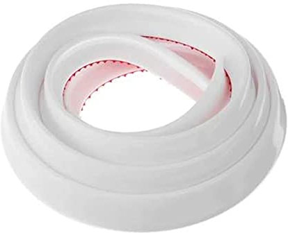 Junta de protección contra golpes para ducha, autoadhesiva, flexible, junta de silicona para separación en seco y húmedo para cocina, baño (150 cm)