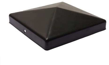 Wovar Pfostenkappe Schwarz für 14 x 14 cm Pfosten - Pro Stück