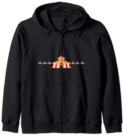 Cirque Chapiteau De Cirque Humour Acrobate Cadeau Cirque Sweat à Capuche
