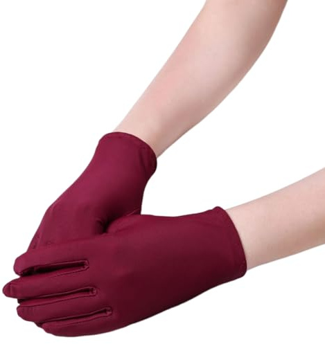Psdndeww 1 Paar Professionelle Juwelier Handschuhe Elastisches Futter Für Herren Und Damen Atmungsaktive Fäustlinge Verkäufer Zubehör