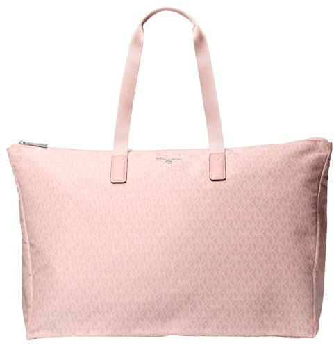 Michael Kors Jet Set Faltbare Reisetasche, groß, Hardware silber/rauchrosa, Grande