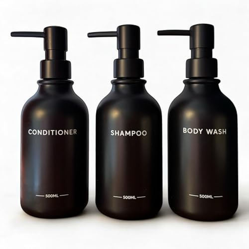 Dispenser di sapone da bagno|Bottiglie per gel e sciampu|Dosatore sapone bagno|Dispenser gel e shampoo Doccia|Portasapone bagno dosatore|Dispenser di gel e champu|Dispenser di sapone Doccha.Zeiin home