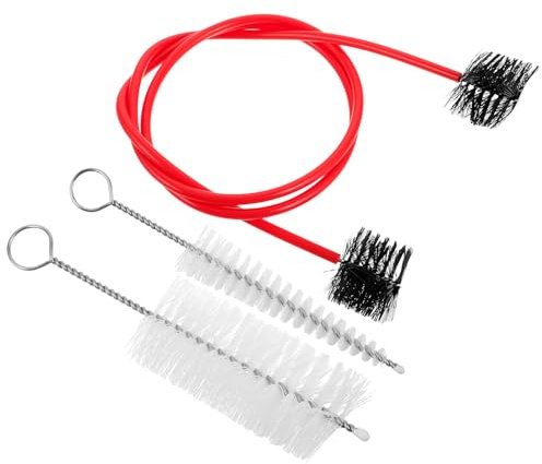 MAGICLULU Saxophon mit Edelstahlgriff Flexible Bürsten für Mundstück Schallloch und Rohre Vielseitig für Trompete Flöte und Blasinstrumente Tragbar und Langlebig
