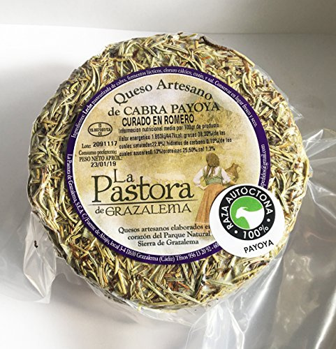 Queso Artesano de Cabra Payoya curado en romero. La Maroma Gourmet. Productos Andaluces de La Sierra de Grazalema, Cádiz, España. (1)