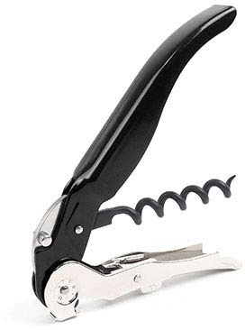 Pulltex Clickcut Negro Sacacorcho