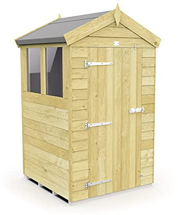 Apex Shed Pressure Treated Tanalised Timber Fast & Free 5-7 Days Delivery (4x4)