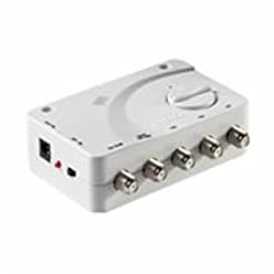 Teleco AT412 LTE Amplificatore Segnale TV Radio FM Dab 12/24V Camer Van