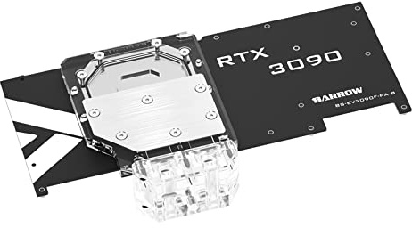 Barrow Aktive Backplate RTX 3080/90 FTW3 RGB - Acryl