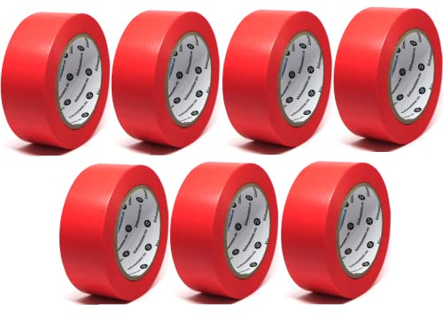klebemeister® STRONG ULTRA SCHARF Premium Abklebeband Malerband ⎥ 7x Rollen zu je 44mm