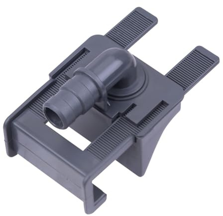 DONGKER Schlauchhalter für Aquarium, 1 Stuck Verstellbare Wasserrohrhalter, Aquarium-Rohrschelle für Einlass und Auslass, fur Wasserrohre mit 12 mm Innendurchmesser
