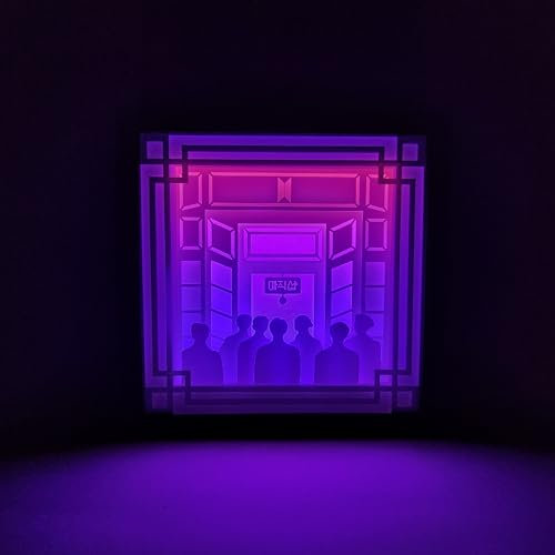 AJA Art Studio Light Box Inspired by Magic Shop, 9x9 Inches, USB Powered, Gift for BTS Fans, MAGSHOP92