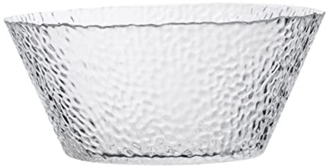 TOPBATHY Ciotola di Cristallo da 1 6 L Ciotola per Frutta E Dessert Mantiene La Freschezza E Serve Snack per Feste