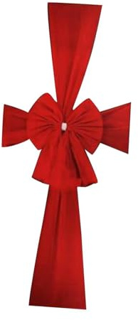 Colcolo Weihnachts Schrank Schleife, Tür, Rote Schleife, Dekoration für Feier,