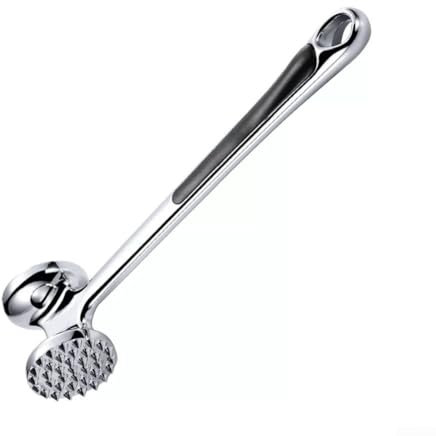 Batticarne essenziale in acciaio inox con design intuitivo