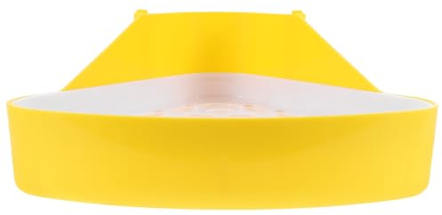 HEMOTON Allenatore Vasino Triangolo Coniglio Bunny Vasino di Allenamento Coniglietto Angolo Toilette Vasino Lettiera Toilette per Animali Domestici per Coniglietto Fare Plastica