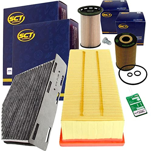 Filter Set Inspektionspaket 1.6+2.0 Tdi | Sh 4049 P+SB2117+SC7069P+SAK166 für Passat 3C 36 5N 7N