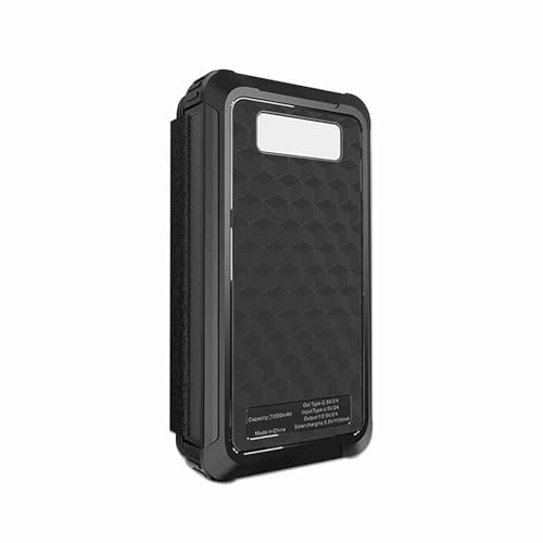Solar Power Bank 30000mAh High Capacidad Portable Portable Polleable Resistente a los amortiguadores Resistentes al Cargador Solar Banco de energía para Acampar al Aire Libre