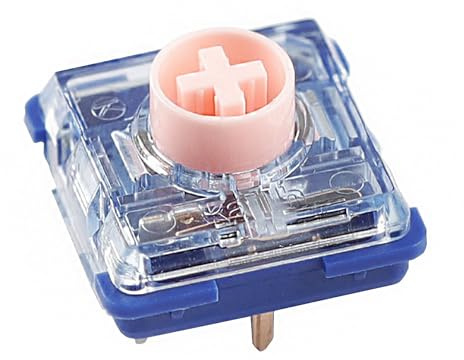 YMDK Kailh Deep Sea Low Profile Pink Island Choc 110PCS V2 Interruttori Silenziosi 1353 RGB MINI Lineare Personalizzato FAI DA TE Switch per Tastiera Meccanica Laptop