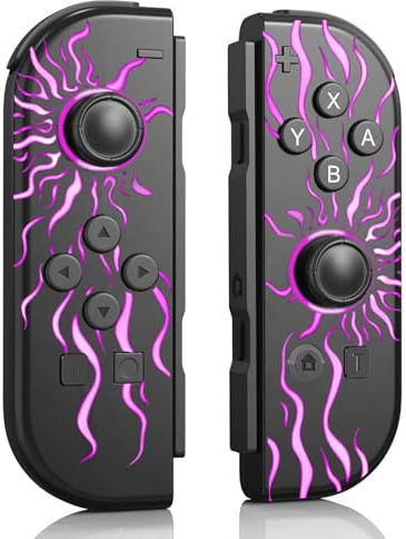 Replacement L/R Switch controllers，Wireless Controller for Nintendo Swich Compatible with Switch/Lite/OLED, Support Motion Control/Wake-up/Dual Vibration
