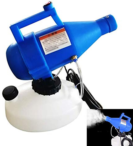 Aprilhp Fumigadora Pulverizador, Sulfatadora Pulverizador Electrica para Jardin, Nebulizador Portatil ULV Desinfeccion para Hogar e Comercial, 4.5L, Ángulo Ajustable